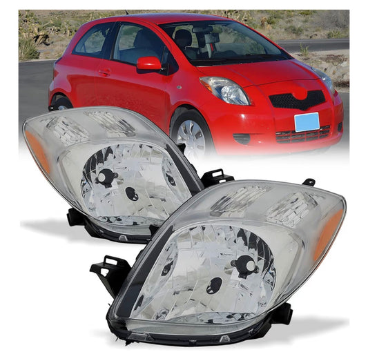 Focos Toyota Yaris 2007 2008 2 puertas Hatchback
