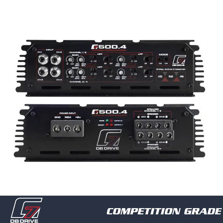 G7 500.4 4-Channel Class D Amplifier