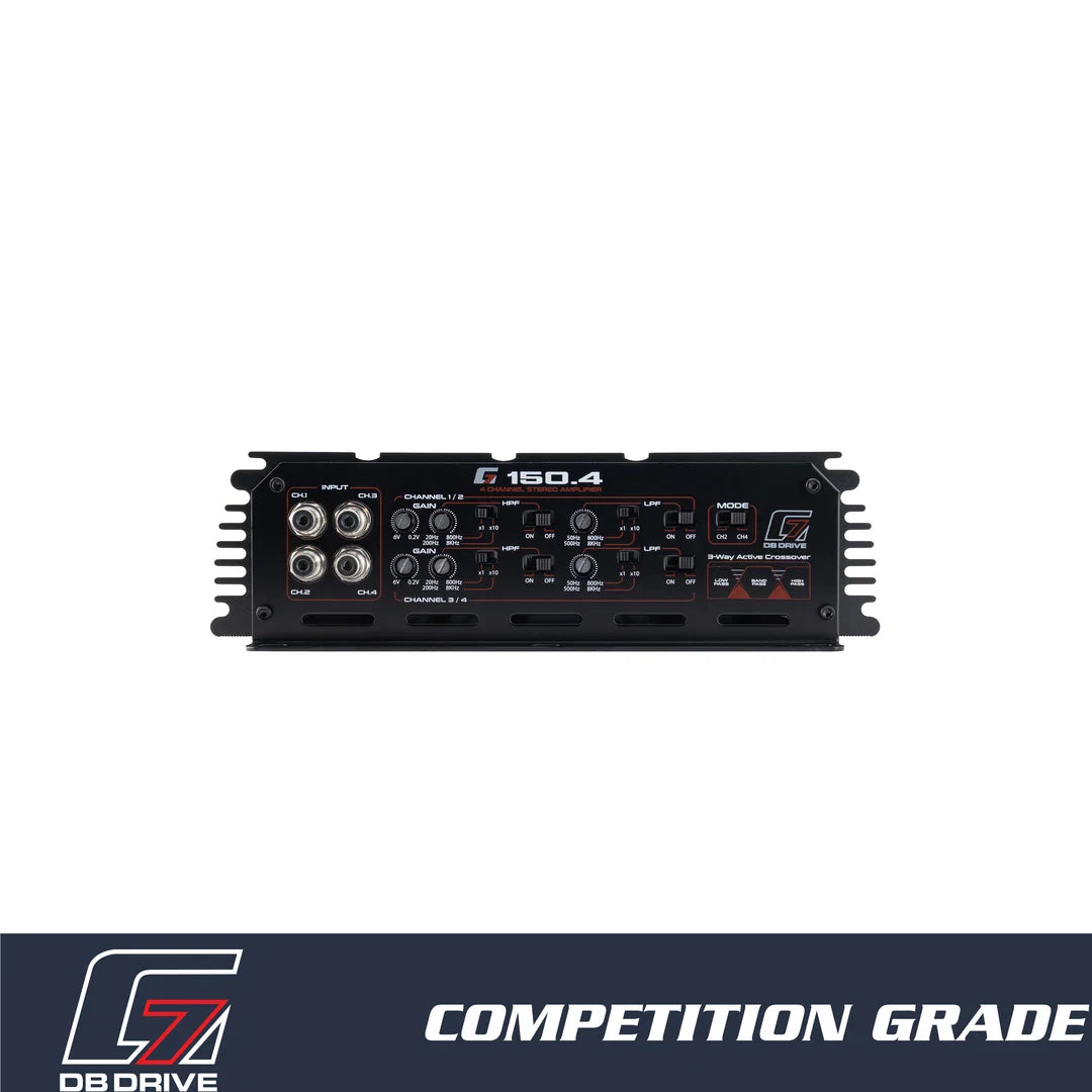 G7 150.4 4-Channel Class D Amplifier