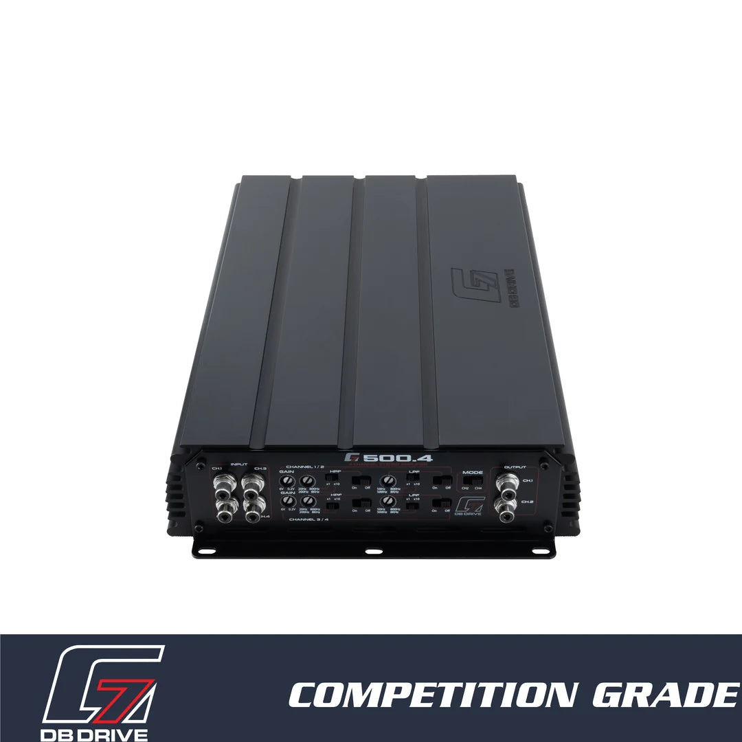 G7 500.4 4-Channel Class D Amplifier