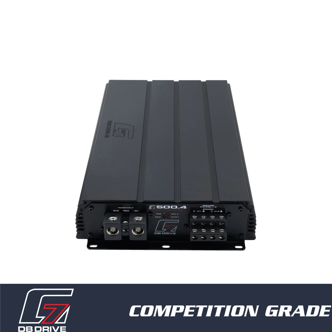 G7 500.4 4-Channel Class D Amplifier