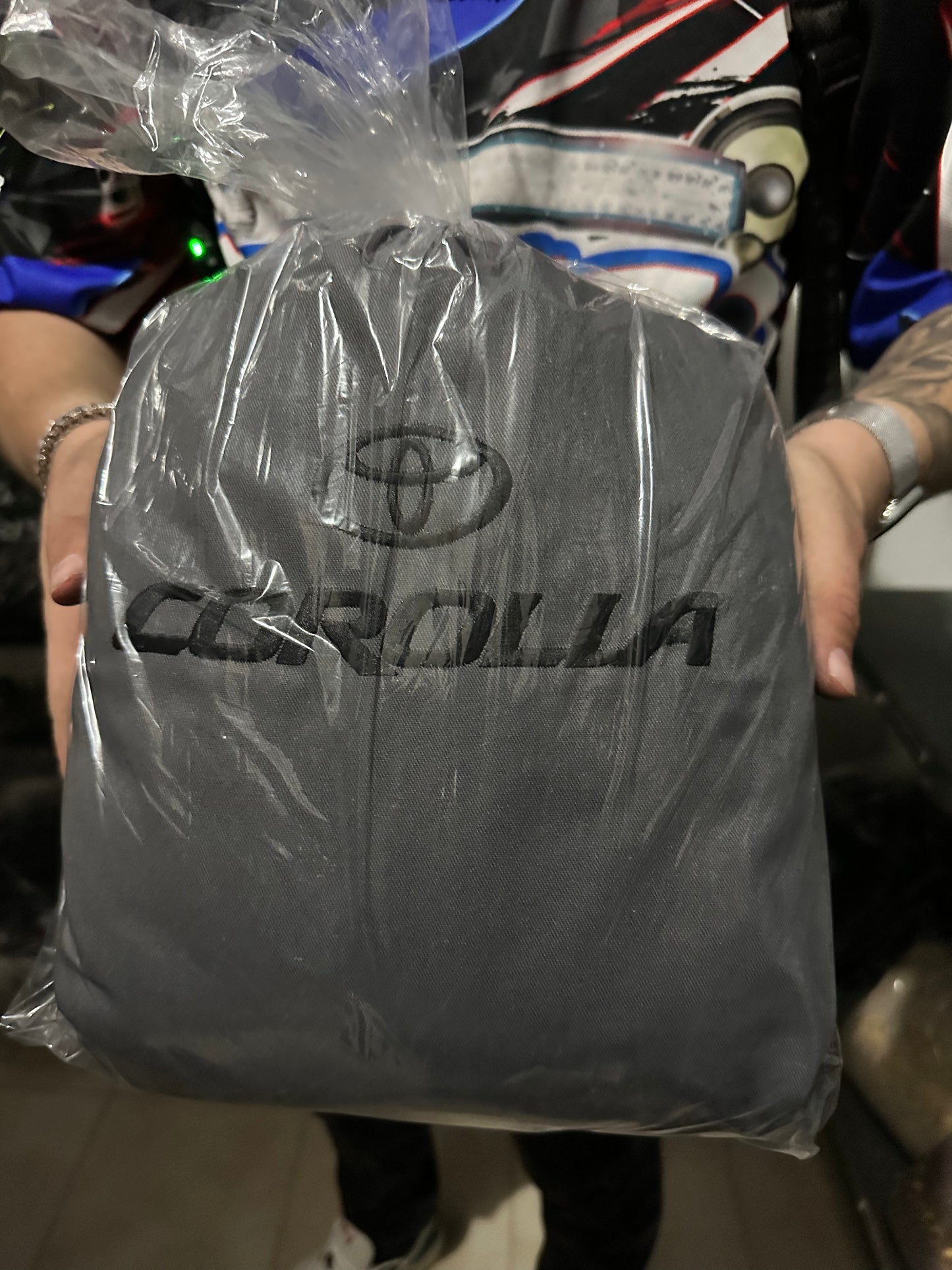 Cover Asiento Corolla 14-19 Grey