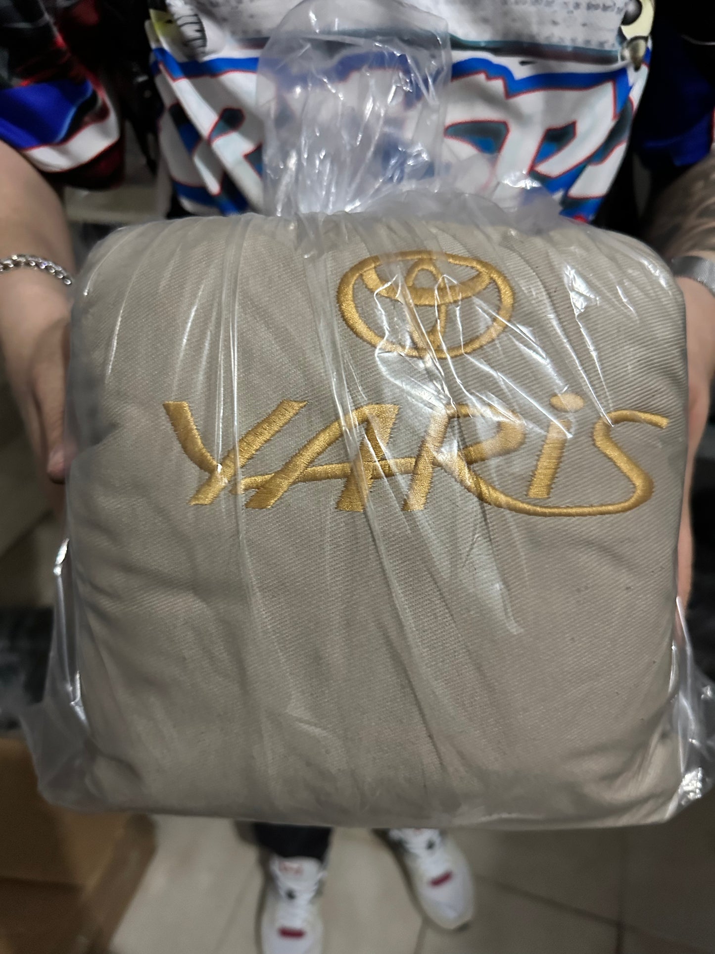 Cover Asiento Yaris 10-13  Beige