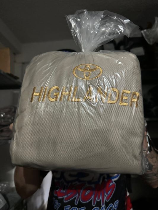 Cover Asiento HighLander 2001 Beige