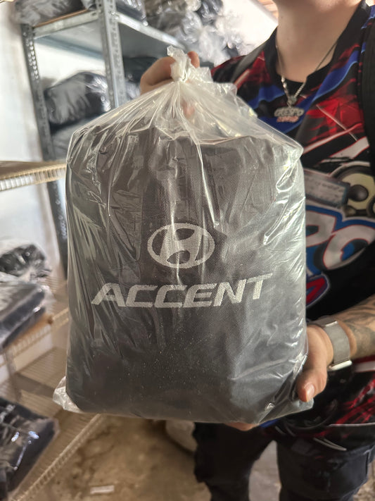 Cover Asiento Hyundai Accent 19-24 Grey