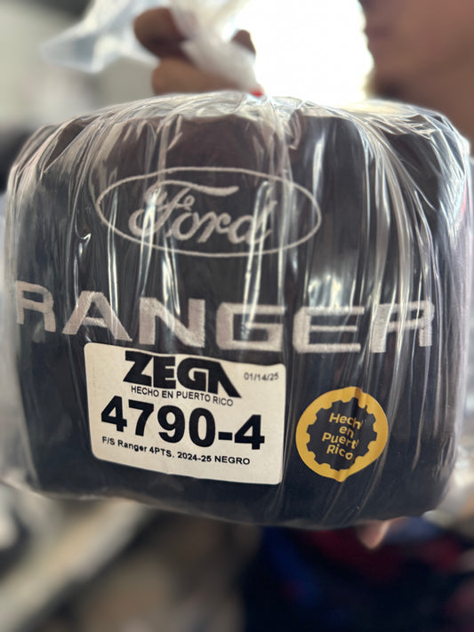 Cover Asiento Black Ford Ranger 24-25