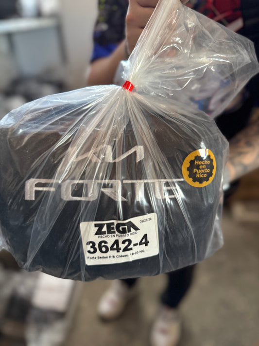 Cover Asiento Black Kia Forte 18-23
