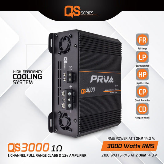 Amplificador QS 3000 PRV