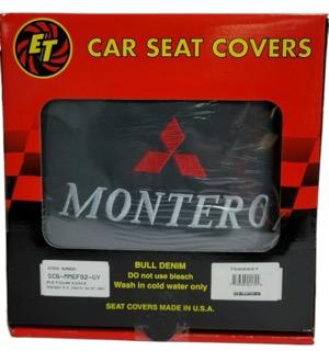 CAR SEAT COVERS MONTERO 92-97