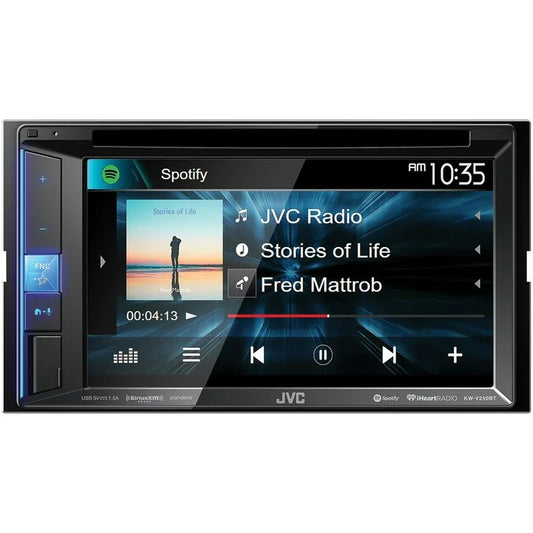 RADIO   JVC KW-M150BT HEAD UNIT DOUBLE DIN MECHLESS