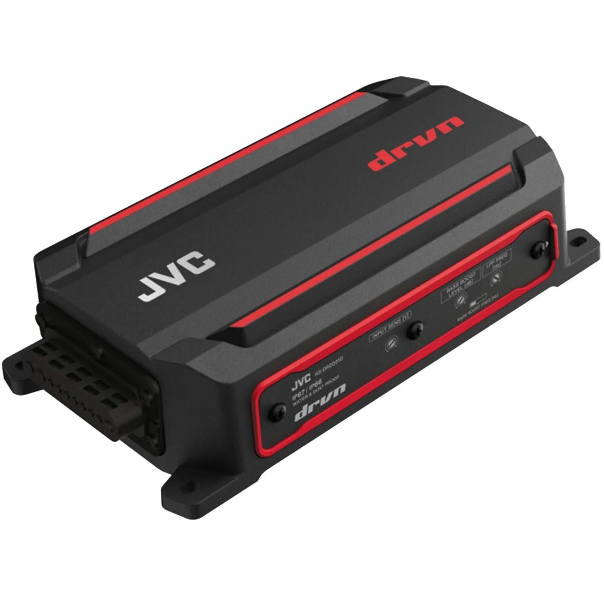 JVC KS-DR2001D 600W Max Power Compact Marine Waterproof Digital Mono Amplifier