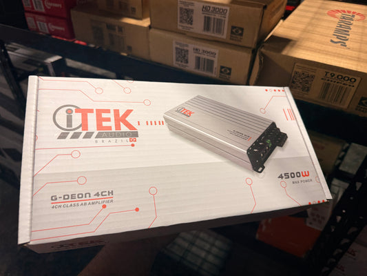 Amplificador iTek 4500 4CH