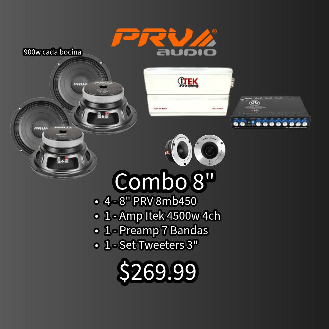 COMBO PRV 8"