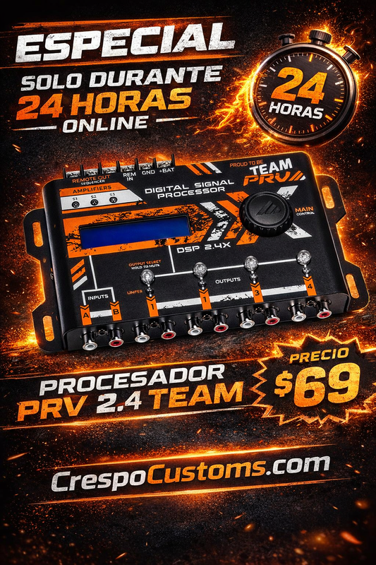 SOLO 24 Horas Procesador PRV 2.4 TEAM