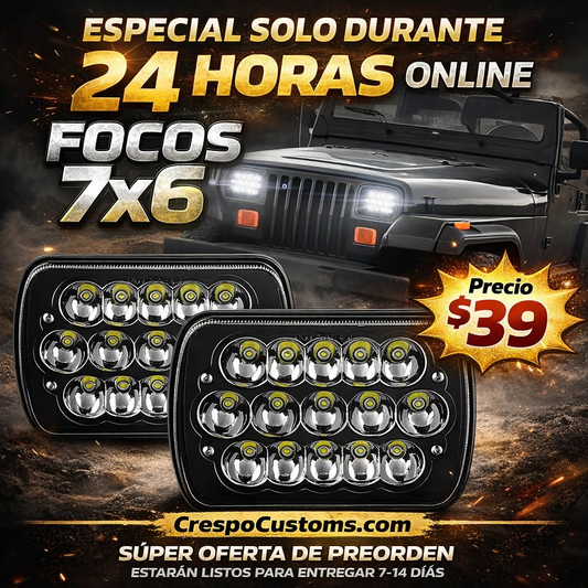 SOLO 24 Horas Focos 7x6