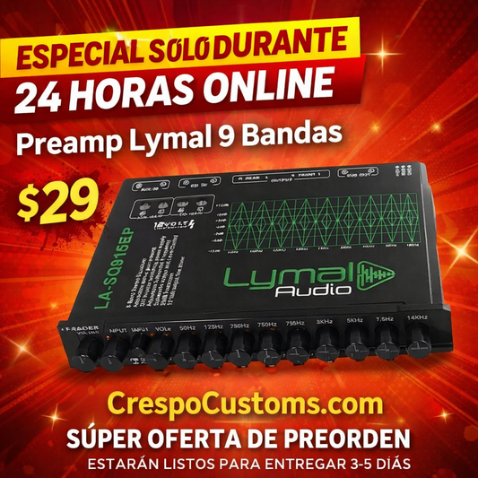 SOLO 24 Horas Lymal Preamp 9 Bandas