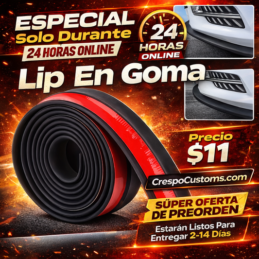 SOLO 24 Horas Lip En Goma Universal