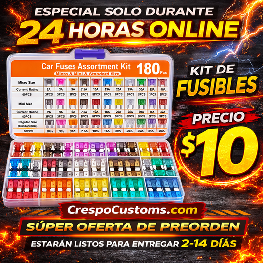 SOLO 24 Horas Kit De Fusibles