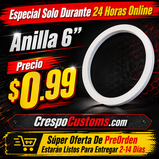 SOLO 24 Horas Anilla 6”