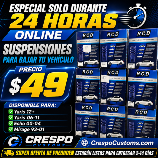 SOLO 24 Horas Suspensiones RCD