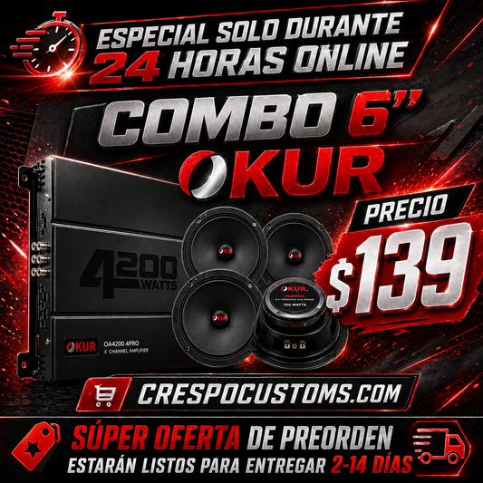SOLO 24 Horas Combo 6” OKUR