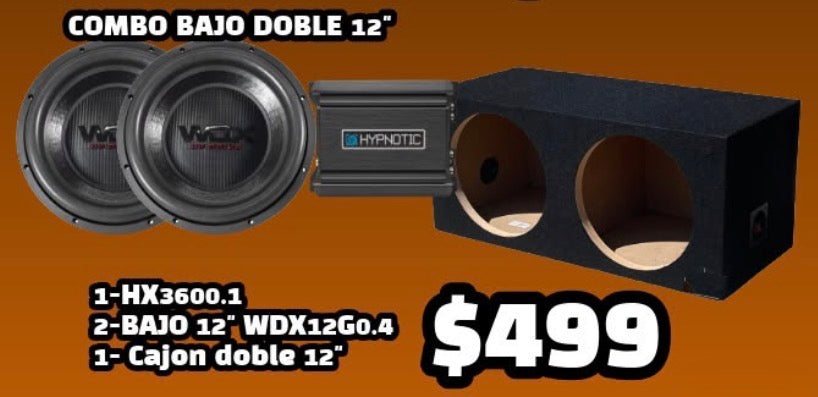 COMBO BAJO DOBLE 12"