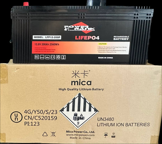 Power Bank 12.8V 200Ah 2560Wh