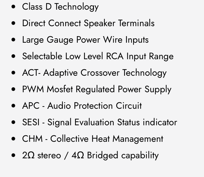 WDX-R500.4 WDX Reference Class-D 4 Channel Amplifier