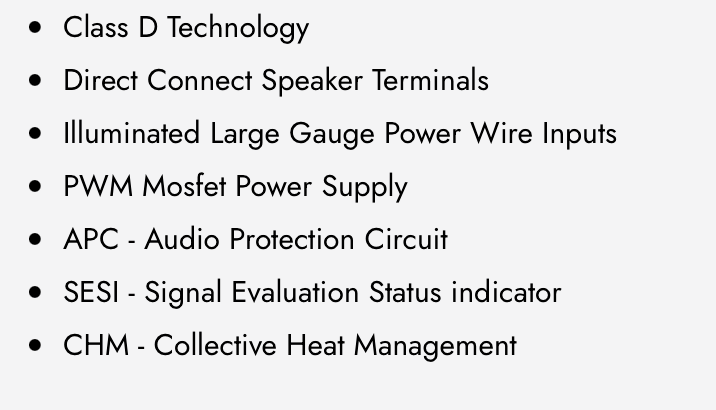 X-A4004 4-Channel Class D Amplifier