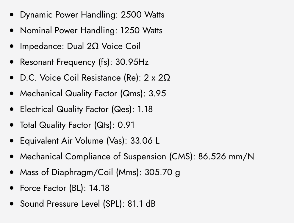 WDX12G2R.2 12" Dual 2-Ohm Subwoofer