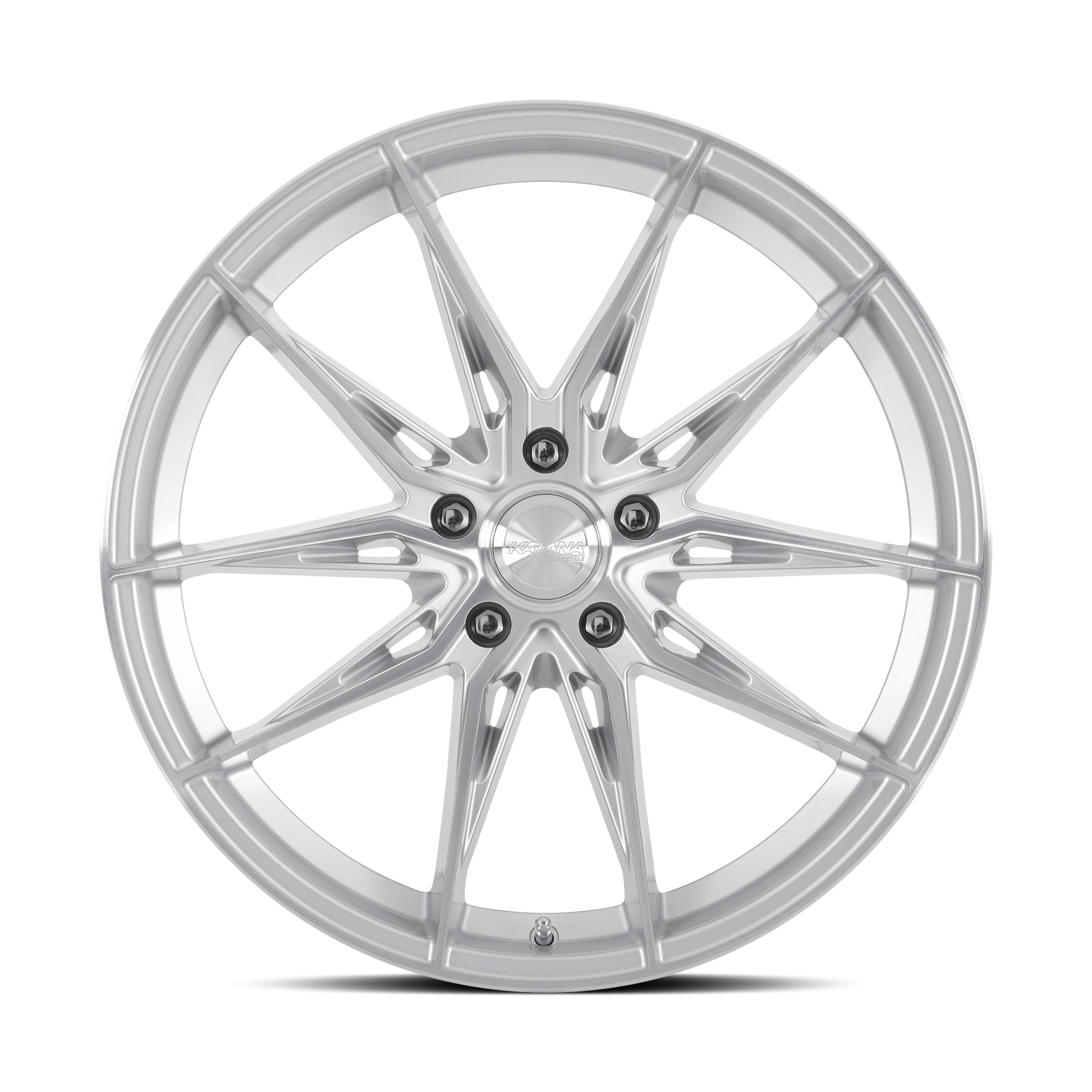 KR10 GLOSSY SILVER MACHINE FACE
