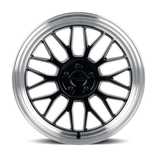 KR06 GLOSSY BLACK MACHINED LIP