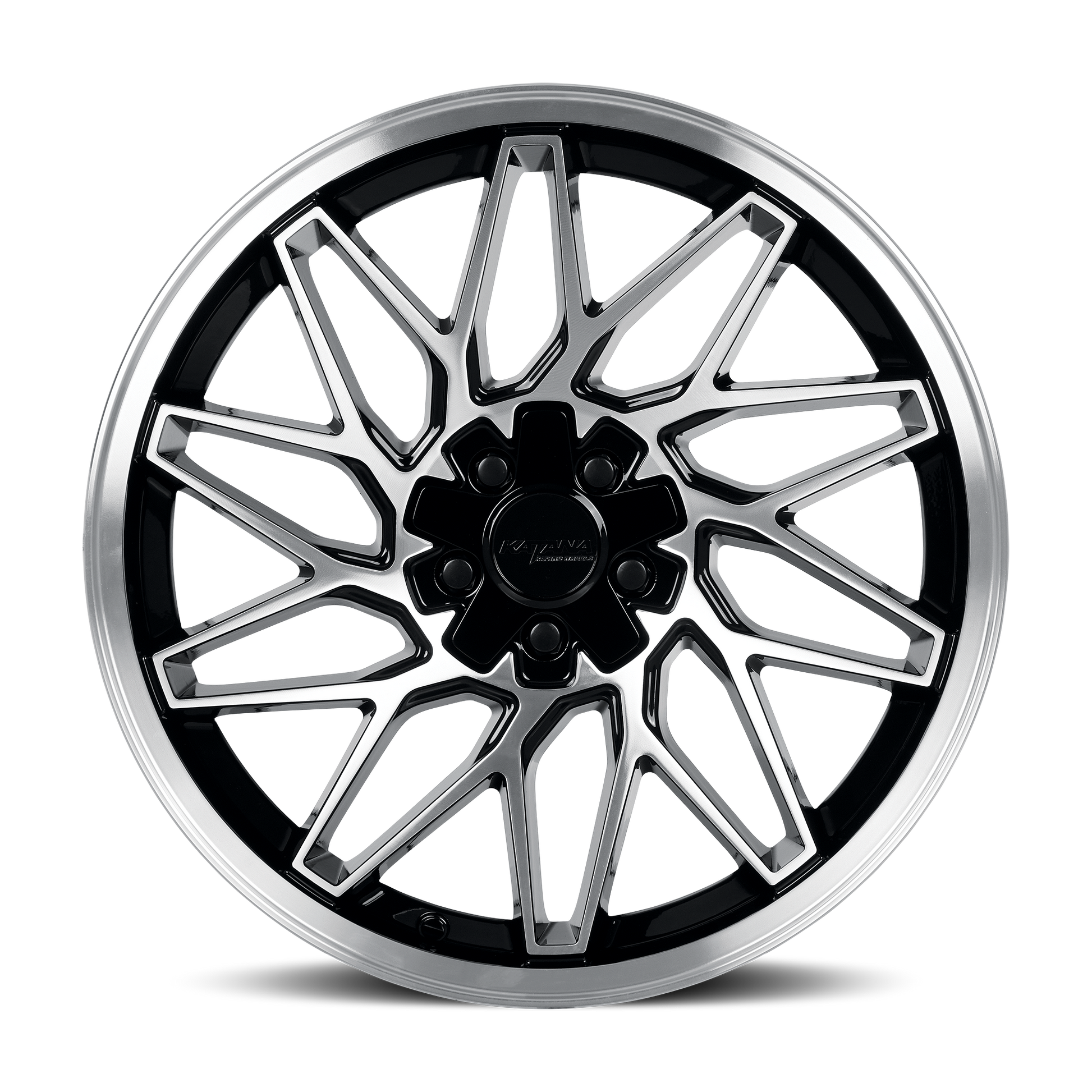 KR09 GLOSSY BLACK MACHINE FACE