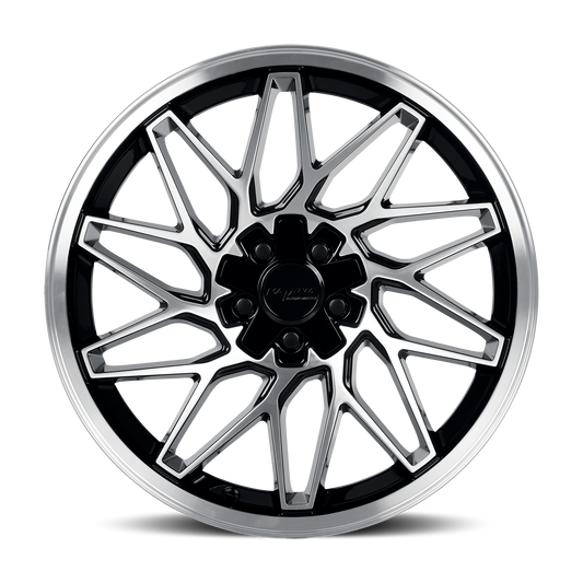 KR09 GLOSSY BLACK MACHINE FACE