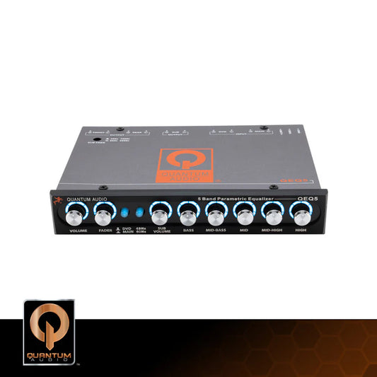 QEQ5 : 5 Band Eq W/ Low Pass Xover On Face