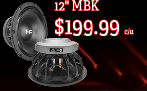 12" MBK HR AUDIO