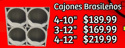 (DB Drive) Cajón Brasileño 3-12
