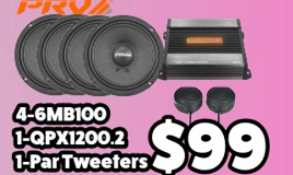 Combo 4-6MB100 + QPX1200.2 + Par Tweeters