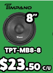 Timpano TPT-MB8-8 8"