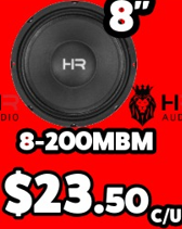 HR 8-200MBM 8"