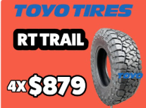 Goma Toyo RT Trail 265/70/17 (Set 4)