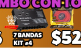 Crunch 7 Bandas KIT #4