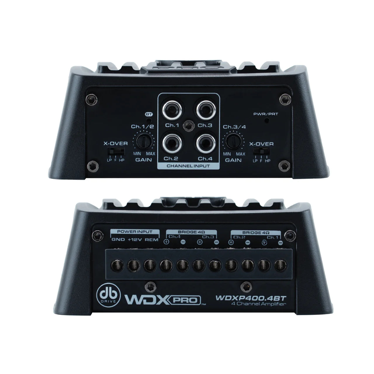 WDX P400.4BT CLASS D MWDX P400.1D CLASS D MONO MINI POWERSPORTS AMPLIFIER