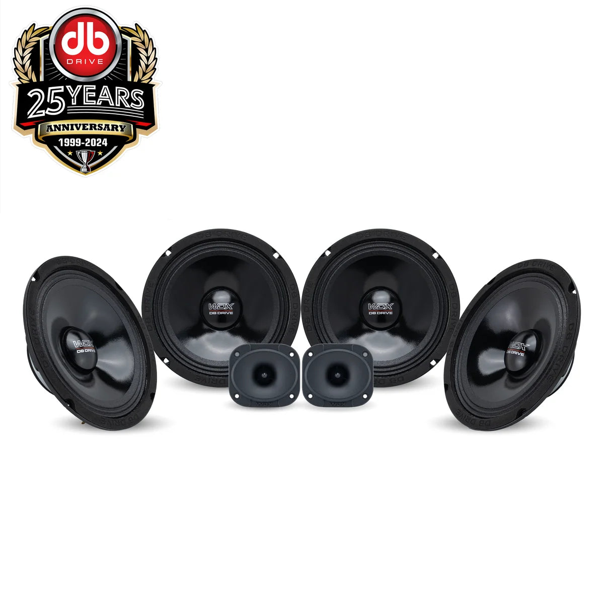 WDX5N-6.5-4MTW : Quad NEO-6.5" PRO Audio Kit
