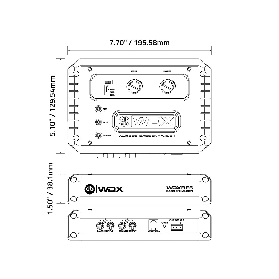 WDXBE6 Digital Bass Enhancer