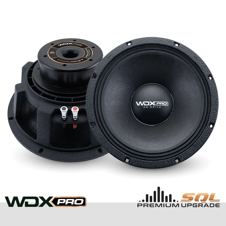 WDXPRO-MBN12-8 12" PRO Series NEO Midbass (8-Ohm)