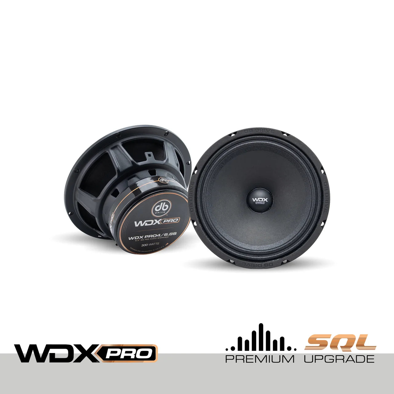 WDXPRO4/6.8S 6.5" Wide Frequency Range-Pro Audio Midrange (Single)