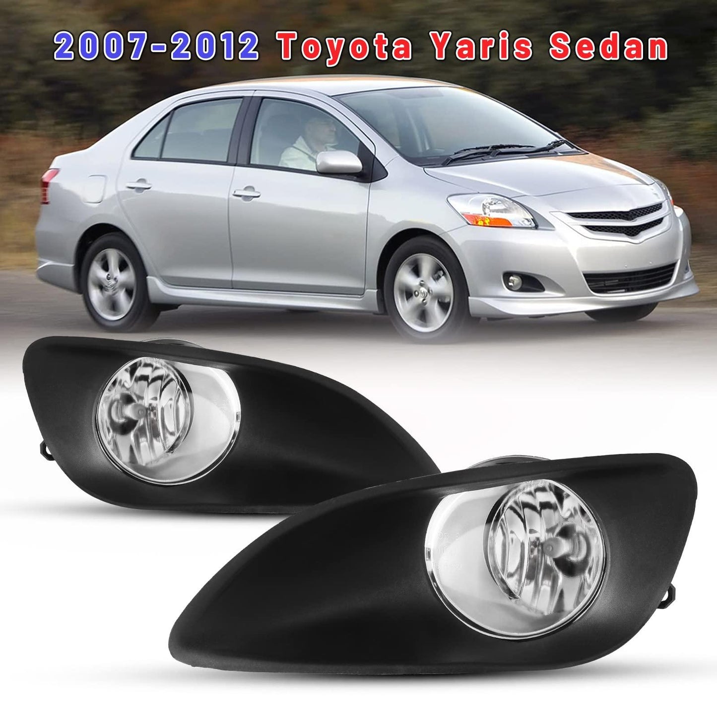 FogLights Yaris Sedan 07-12