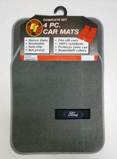 ALFOMBRA 4 PC. FORD CARPET MATS-GREY