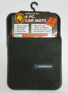 ALFOMBRA 4 PC. HONDA CARPET MATS-BLACK